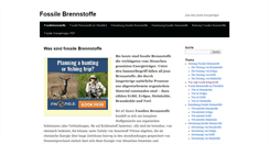 Desktop Screenshot of fossilebrennstoffe.org
