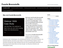 Tablet Screenshot of fossilebrennstoffe.org